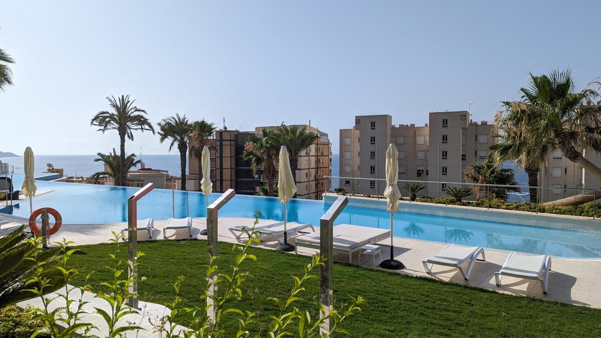 Sunset Cliffs Modern Apartment Benidorm Eksteriør billede